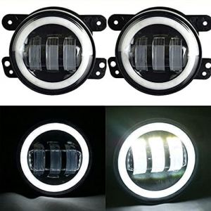 White Light LED Fog Light Assembly Fog Lamp 